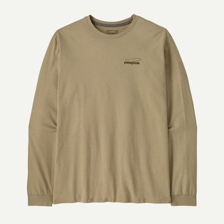 メンズ・ロングスリーブ・キャスティング・ロゴ・レスポンシビリティー / Patagonia パタゴニア