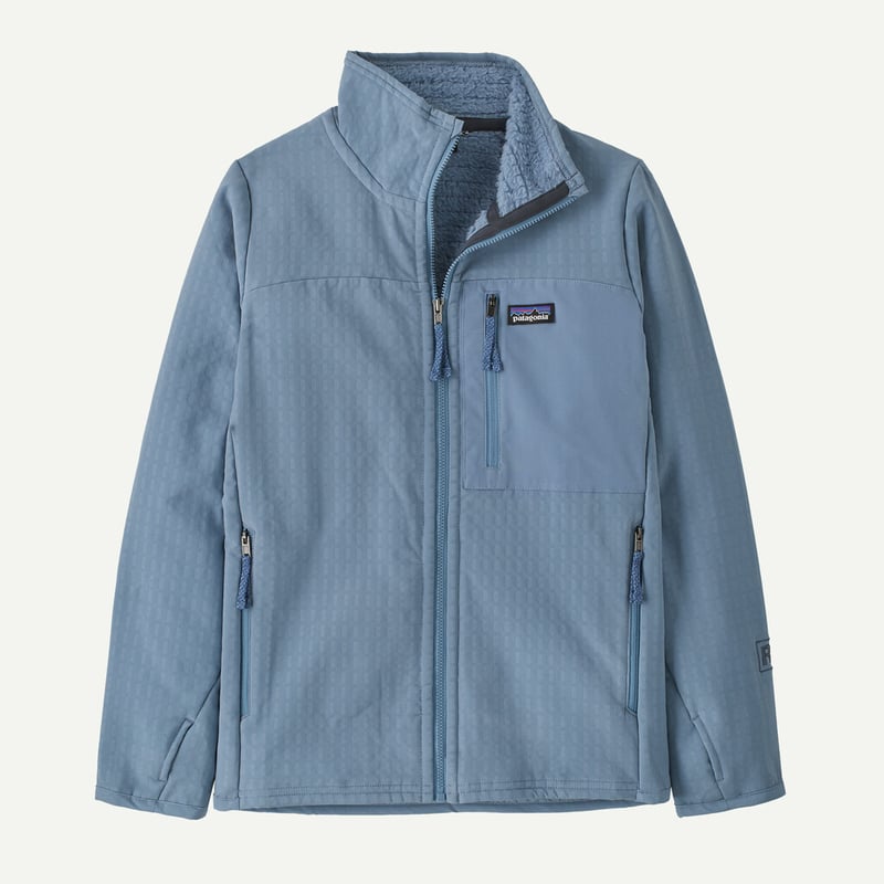 未使用品 パタゴニア タグ付き R2 テックフェイス ジャケット S ブルー キッズ・R2 テックフェイス・ジャケット / Patagonia パタゴニア