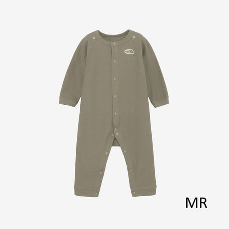 ロングスリーブロンパース＆2Pビブ（ベビー） / THE NORTH FACE ノースフェイス