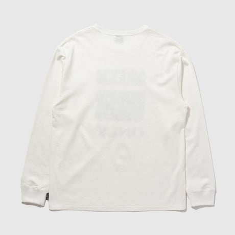 GREEN VIBES ONLY LONG SLEEVE TEE / GO HEMP