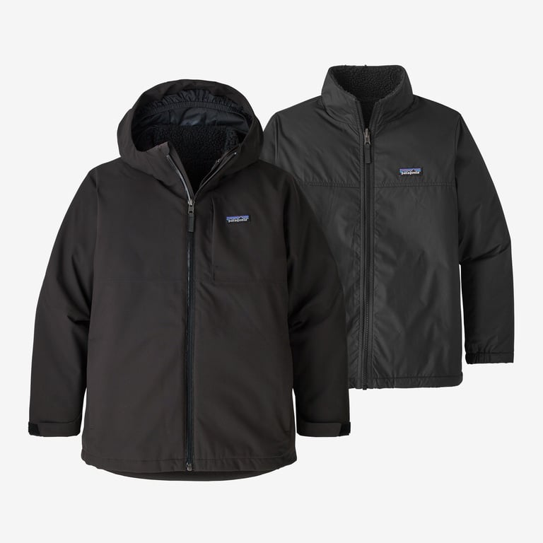 patagonia フォーインワン・エブリディジャケット　キッズ　黒　L12 Patagonia/パタゴニア キッズ・フォーインワン・エブリデー