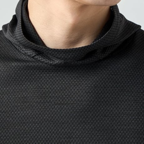 JP 135 ウールメッシュ アクティブ フーディー 2(ユニセックス)【26SS 新作】 / [sn]super.natural スーパーナチュラル