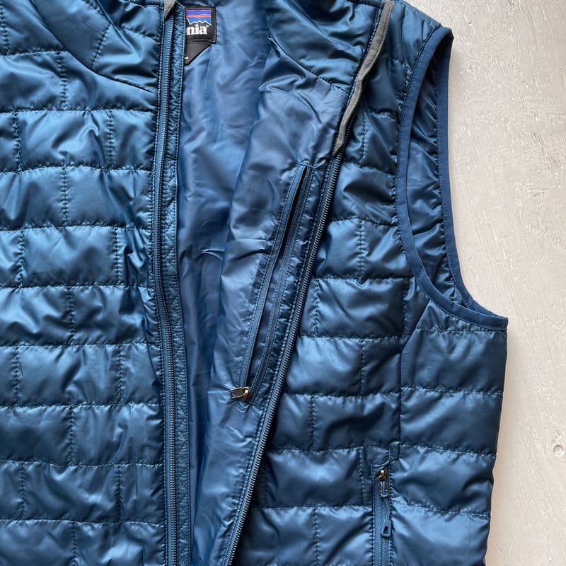 パタゴニア NANO PUFF VEST ナノ パフ ベスト blue S