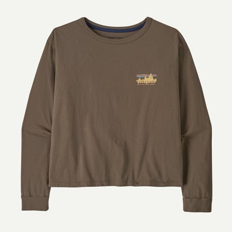 ウィメンズ・ロングスリーブ・'73 スカイライン・イージーカット・オーガニック・Tシャツ / Patagonia パタゴニア