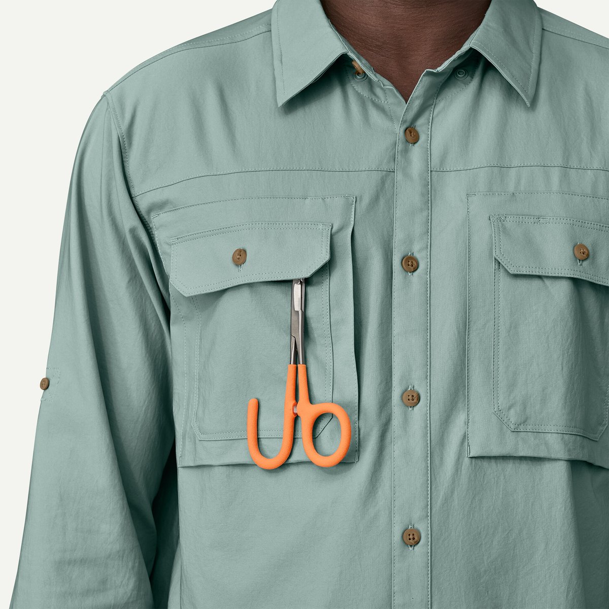 k*e様 パタゴニア　メンズ・ロングスリーブ・セルフガイデッド・サン・シャツ　М パタゴニア メンズ・ロングスリーブ・セルフガイデッド・サン