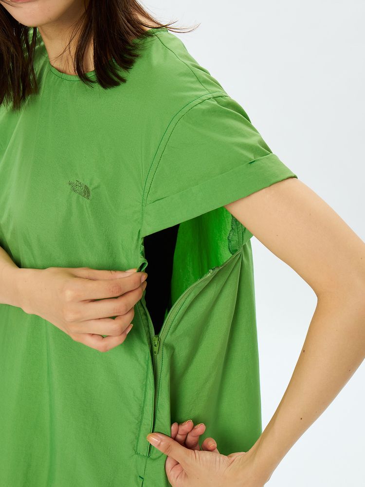 マタニティショートスリーブワンピース（レディース） / THE NORTH