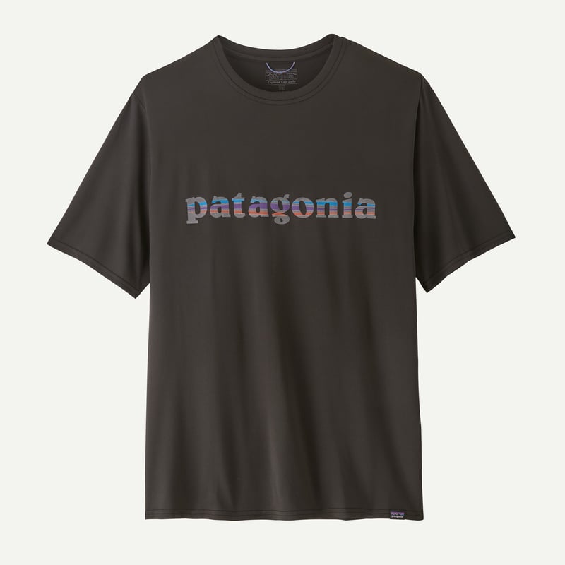 パタゴニア キャプリーン クールデイリーグラフィックシャツ Lサイズ ブラック PATAGONIA (パタゴニア) M's Cap Cool Daily Graphic Shirt