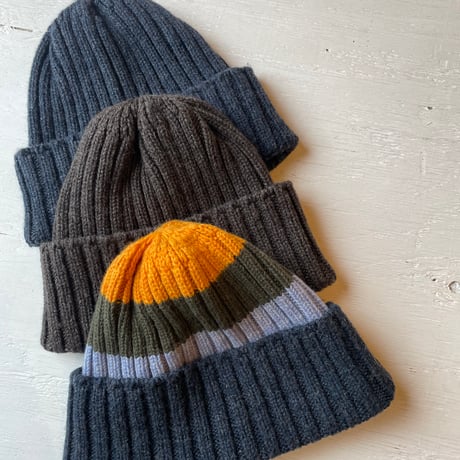 MEDIUM WOOLEN KNIT CAP ミディアムウーレンニットキャップ/ Reikyavik Knitting レイキャビク ニッティング