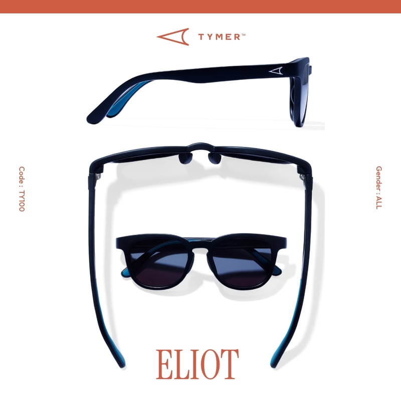TYMER ELIOT 調光レンズ TY100-MG2-PGY ELIOT | TYMER タイマー 調光レンズサングラス