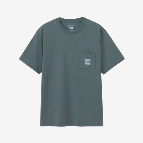 ショートスリーブスクエアロゴポケットティー（メンズ）/ ノースフェイス THE NORTH FACE