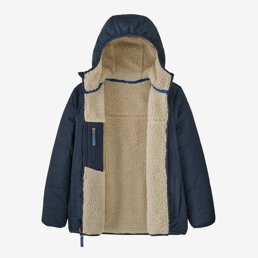 patagonia / キッズ リバーシブルレディフレディフーディ