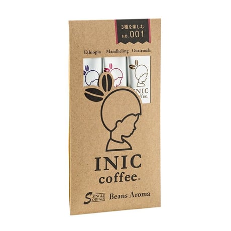 INIC coffee / ビーンズアロマ No.1 アソート 3種類セット