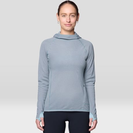 Womens AirMesh™ Long Sleeve Hoody (ウィメンズ エアメッシュフーディ)  / Mountain Hardwear マウンテンハードウェア