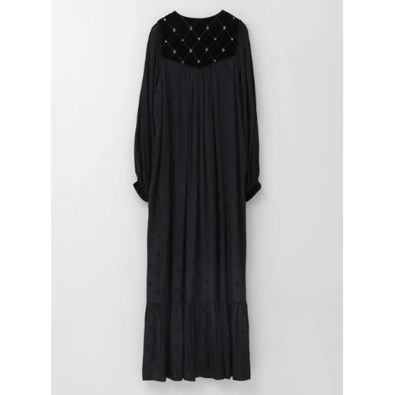 Velvet Beads Embroidery Dress（ウィメンズ）/ Sara mall