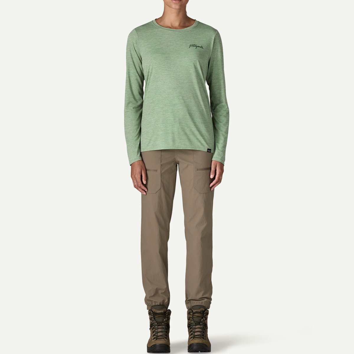 patagonia ロンスプ　サイズ4 ウィメンズ・ロングスリーブ・キャプリーン・クール・デイリー