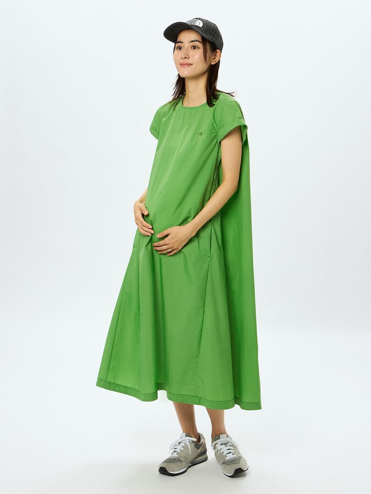 THE NORTH FACE)マタニティ ショートスリーブ ワンピース SALE】THE NORTH FACE マタニティショートスリーブワンピース