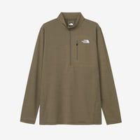 ロングスリーブフラッシュドライスリーディージップアップ（メンズ）/ ノースフェイス THE NORTH FACE