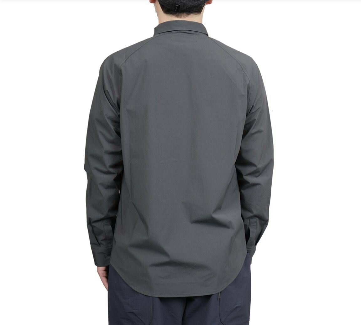 ソフトシェルのショートカラーシャツ / AXESQUIN ELEMENTS