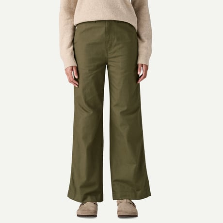 ウィメンズ・ポイント・レイズ・キャンバス・ワイドレッグ・パンツ / Patagonia パタゴニア
