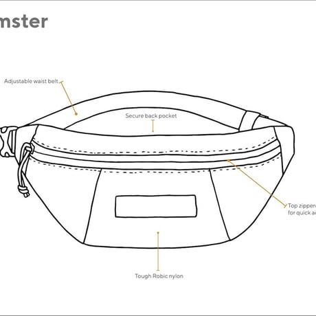 Bumster バムスター / gossamer gear ゴッサマーギア