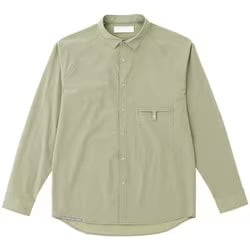 アシメカラーウェア ソフトシェルのショートカラーシャツ（”極”薄手/ストレッチ