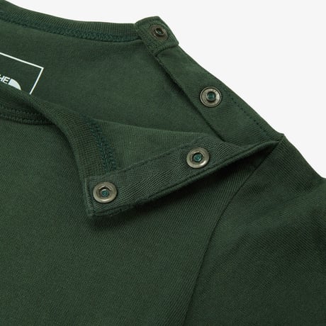 ロングスリーブコットンロンパース（ベビー） / THE NORTH FACE ノースフェイス