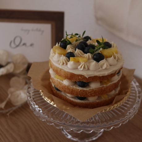 【こまちカフェ店頭受け取り】スマッシュケーキ フルーツB　12㎝