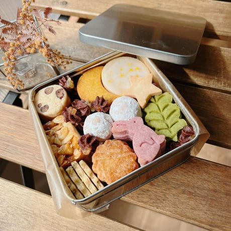 【10/2~ こまちカフェ店頭受け取り】限定販売   クッキー缶tamatebako～夜空を見上げて～