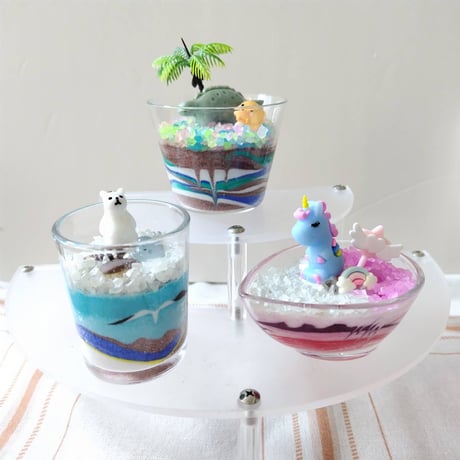 ８月7日（金）にこまるワークショップ② グラスサンドアート／シーグラスデコ IN 東急プラザ戸塚