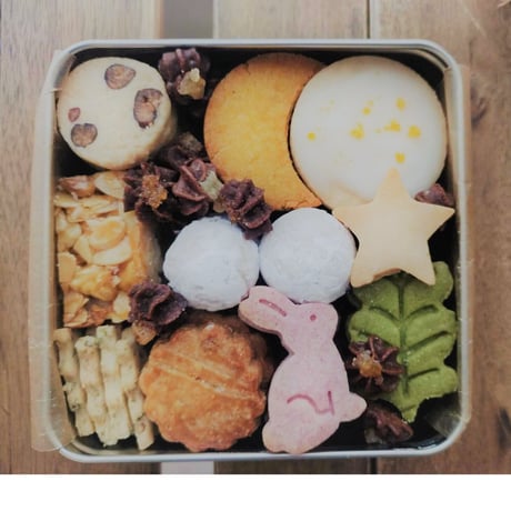 【10/2~ こまちカフェ店頭受け取り】限定販売   クッキー缶tamatebako～夜空を見上げて～