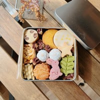 【10/1　発送】限定販売   クッキー缶　tamatebako～夜空を見上げて～