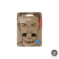 Mini Mustache Comb