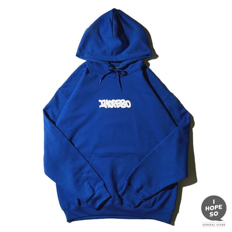 Foaming Tagging Logo Pull Over Sweat - Royal Blue
