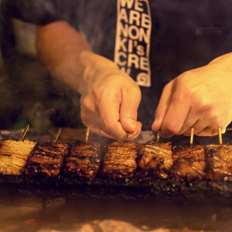 ★レンジで簡単★【もつ焼のんき】名物しろたれ　5本セット   秘伝のたれ付き！