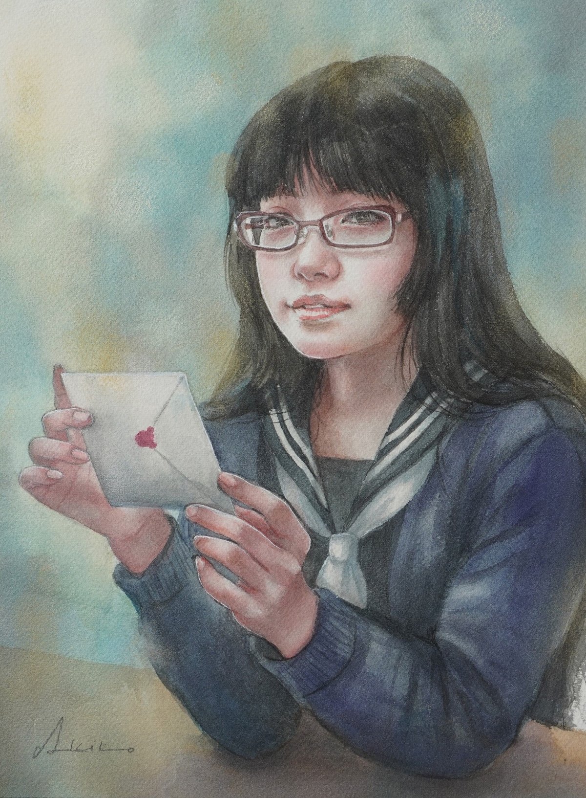 ゆすらうめ様専用きたのじゅんこ 太陽の娘 ひまわり原画 版画 作品保証書