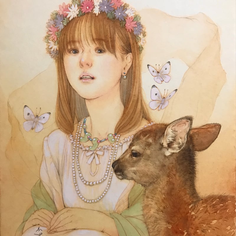 松平一民 「やまとの春」 F4号 Matsudaira Kazutami 3