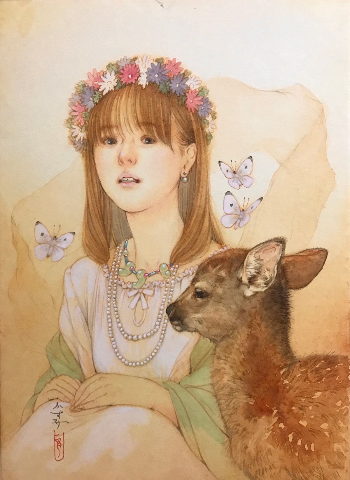 松平一民 「やまとの春」 F4号 Matsudaira Kazutami 3