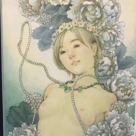松平一民   「宗像タゴリヒメ」  52.0×19.0cm    Matsudaira Kazutami