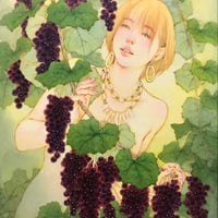 ☆伊藤正一☆「日高山脈と菜の花」アクリル画　F４号　未使用！ ☆伊藤正一☆「日高山脈と菜の花」アクリル画 F4号 未使用！