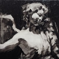 松原修平「天使 〜ベルニーニ〜」サムホール　MATSUBARA  SHUHEI「Angel by Bernini」　(15.8×22.7cm)