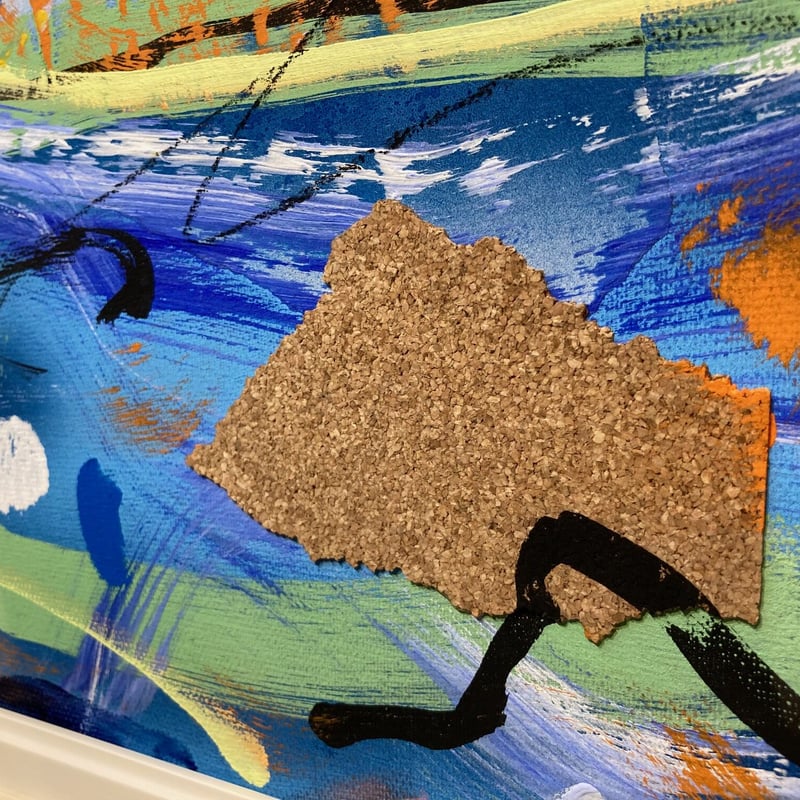 水彩画　印象No.5 F8号 水彩画 印象17 F8号 水彩画 印象17 F8号