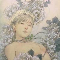 松平一民   「宗像タギツヒメ」 52.0×19.0cm    Matsudaira Kazutami