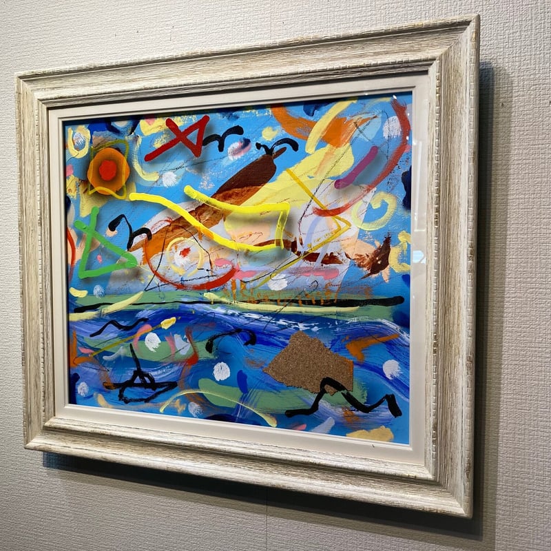 水彩画 construction24　F8号 水彩画 F8 1 おちこん works