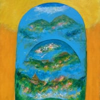 すずきゆきお  「新たな日」  F6号　Suzuki Yukio  「A new day」 (41.0×31.8cm)