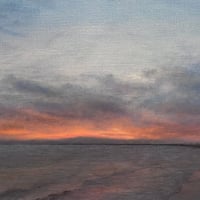 Kazari「逢魔が時」F4号　 「twilight」　(24.2×33.3cm)