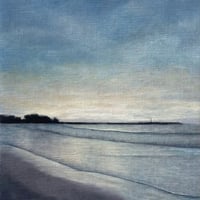 Kazari「朝涼み」F3号　 「morning chill」　(27.3×22.0cm)