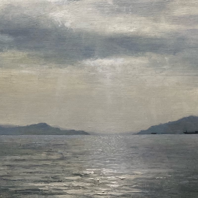 黒木ゆり 「瀬戸の朝 」 F3号 Kuroki Yuri 「Morning of