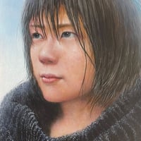 苛原 治「寒い日」 M3号　Irahara Osamu  「cold day」 (27.3×16.0cm)