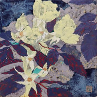 安藤沙彩香 「アマノユメ」 Sサムホール　 Ando Sayaka　  22.7×22.7cm