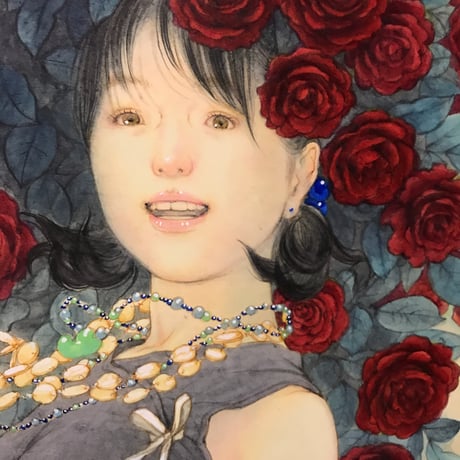 松平一民   「がんばれ大国主」 72.0×45.0cm    Matsudaira Kazutami